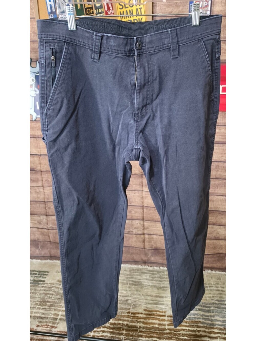 Weatherproof Dark Gray Work Pants 34x30